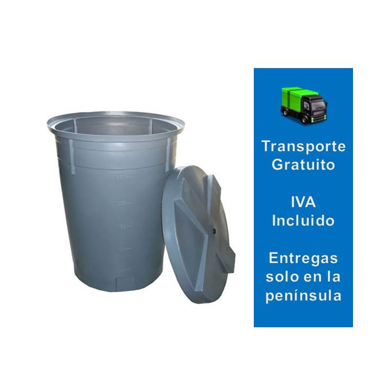 Depósito de Agua 500 litros cónico - Agrupación Gasoil